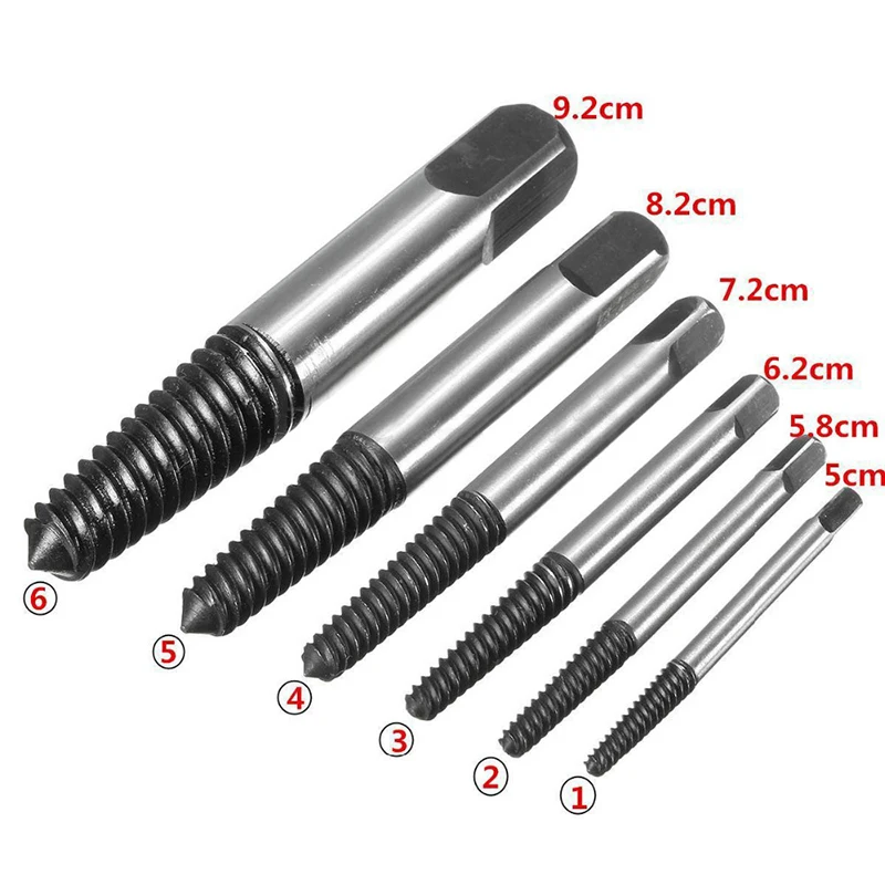 Damaged Screw Extractor Set (5,6,8,11,12 pcs) 3 Damaged Screw Extractor Set (5,6,8,11,12 pcs) - Image 3