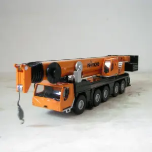 Orange Liebherr LTM1250-5.1 Crane Diecast Model 8 Sbbaa4d118c984b90abef267351fd46c81