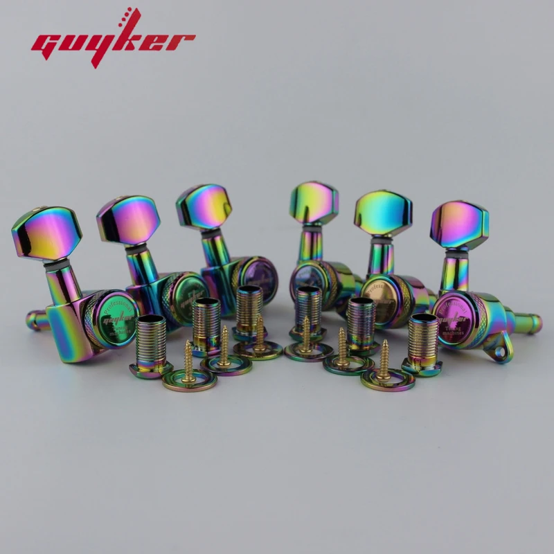 GK07RBSP Chameleon Rainbow Guitar Tuners 4 GK07RBSP Chameleon Rainbow Guitar Tuners - Image 4