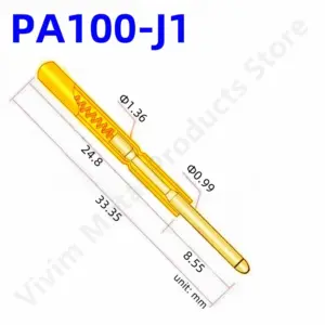 PA100-J1 Spring Test Pins Set - 20/100 pcs 6 Sbbfdbcaf2b9c4445aff005cf4608391fl