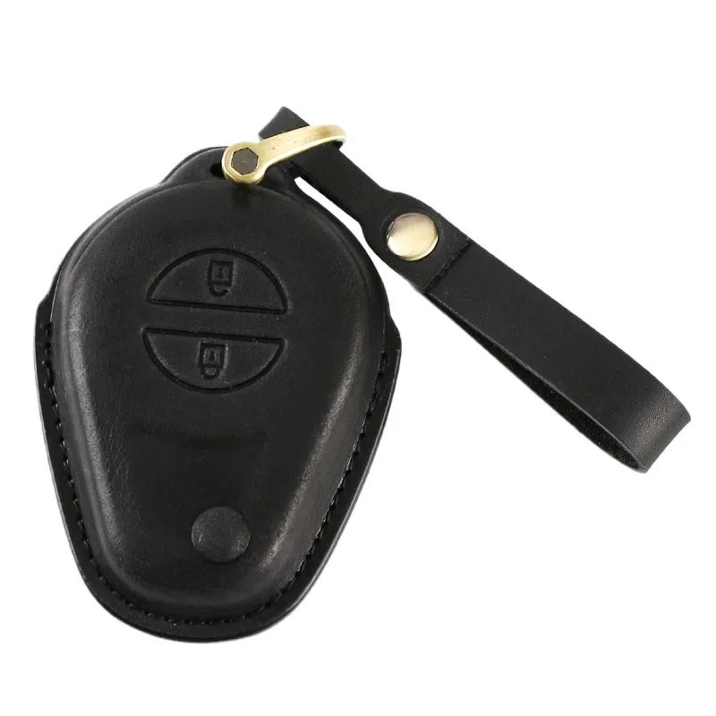 Premium Leather Motorcycle Key Cover for Harley 5 Premium Leather Motorcycle Key Cover for Harley - Image 5