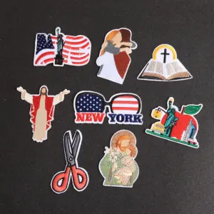 Faith in Jesus Embroidered Iron-On Patch