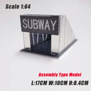 Modern 1/64, 1/87, 1/150 Miniature Subway Entrance 9 Sbc4b21cd508a440da10eed7055f3cfd4b