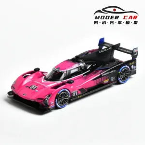 Vibrant Pink 1:64 Scale Diecast Race Car 7 Sbc6e6b1db3884f1d9d03e480c1638493C