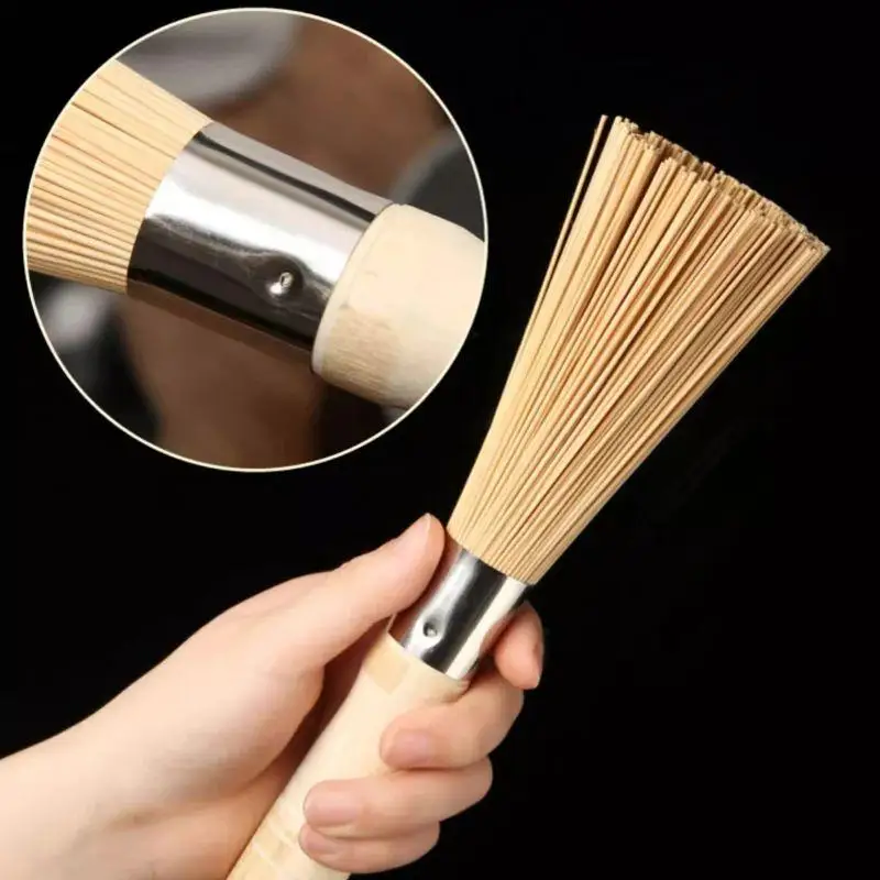 Natural Bamboo Pot Brush for Eco-Friendly Cleaning 5 Natural Bamboo Pot Brush for Eco-Friendly Cleaning - Image 5