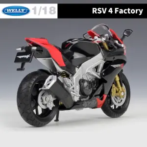 WELLY Yamaha RSV4 Factory 1:18 Detail Model 11 Sbca81b4d2df24c9b805655e3129391b1x