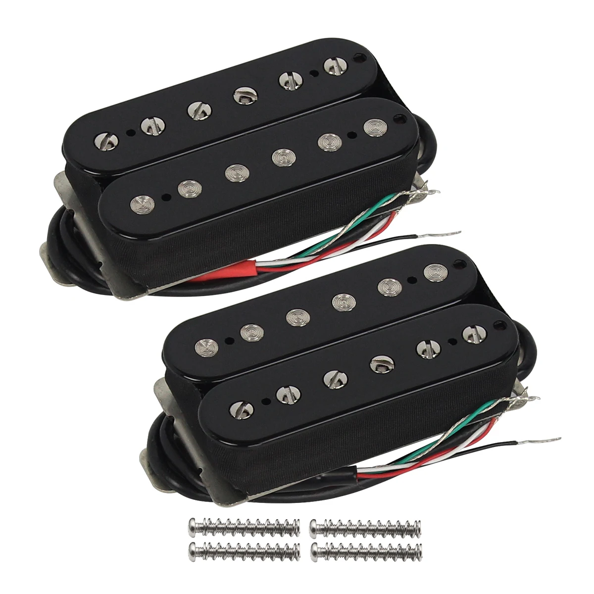 Ceramic Humbucker Pickup Set for Electric Guitars 8 Ceramic Humbucker Pickup Set for Electric Guitars - Image 8