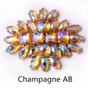 Vibrant Rhinestone Flower Appliques (4.5x4 cm) 18 Sbcc6bf2f1d8e423fb1ad0f26bbe7d3caz