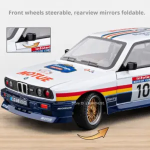 BMW M3 E30 1:24 Diecast Miniature Model 12 Sbcee40933e3047a09c92b31ba4e2ec080