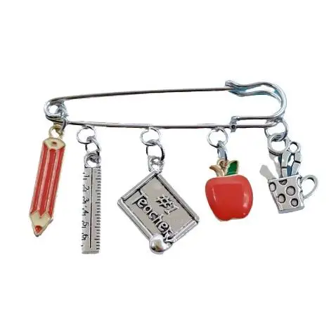 School Themed Brooch for Teachers and Students 3 School Themed Brooch for Teachers and Students - Image 3