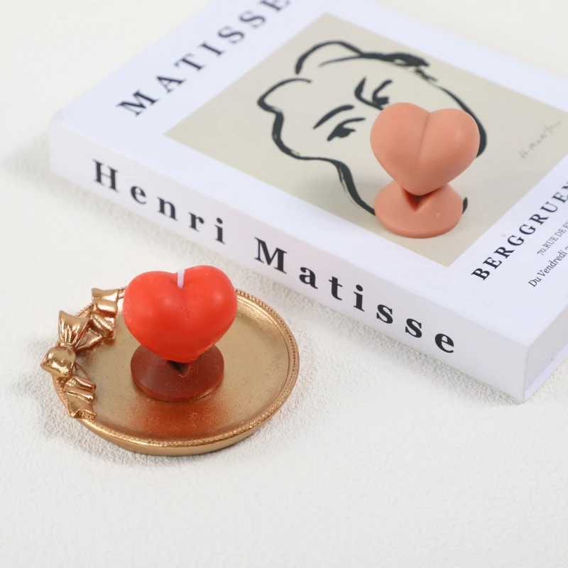 Heart-Shaped Silicone Craft Mold 58mm 6 Heart-Shaped Silicone Craft Mold 58mm - Image 6