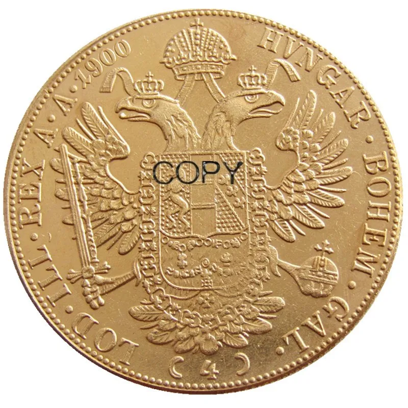 Emperor Franz Joseph I Replica Coin 40mm 2 Emperor Franz Joseph I Replica Coin 40mm - Image 2