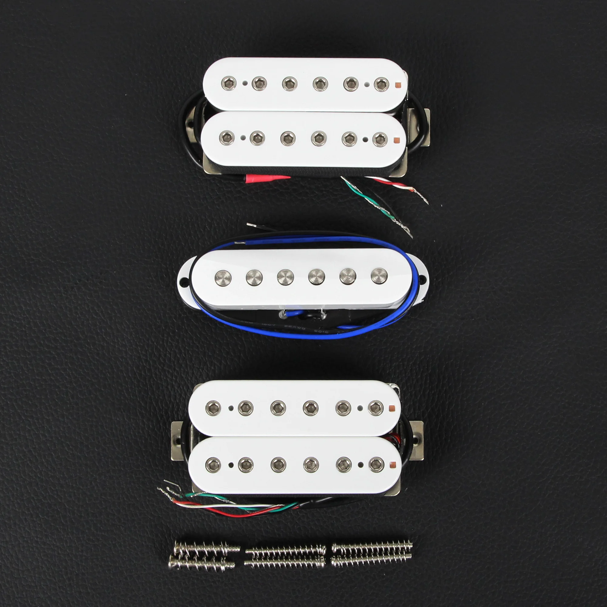 HSH Electric Guitar Pickup Set with 2 Humbuckers 5 HSH Electric Guitar Pickup Set with 2 Humbuckers - Image 5