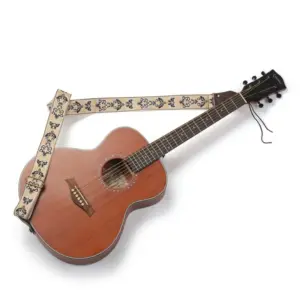 Elegant Embroidered Guitar Strap for Electric & Bass 12 Sbdabd3cf0f00401090e31d3a9d4cda74g