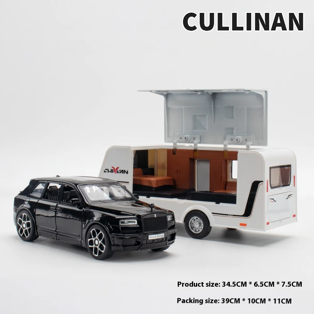 Diecast Rolls-Royce Cullinan RV Model 1:32 Scale 9 Diecast Rolls-Royce Cullinan RV Model 1:32 Scale - Image 9