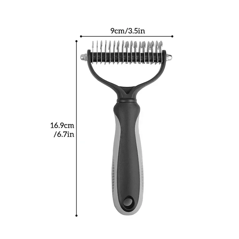 Pet Hair Removal Comb for Small and Medium Dogs 2 Pet Hair Removal Comb for Small and Medium Dogs - Image 2