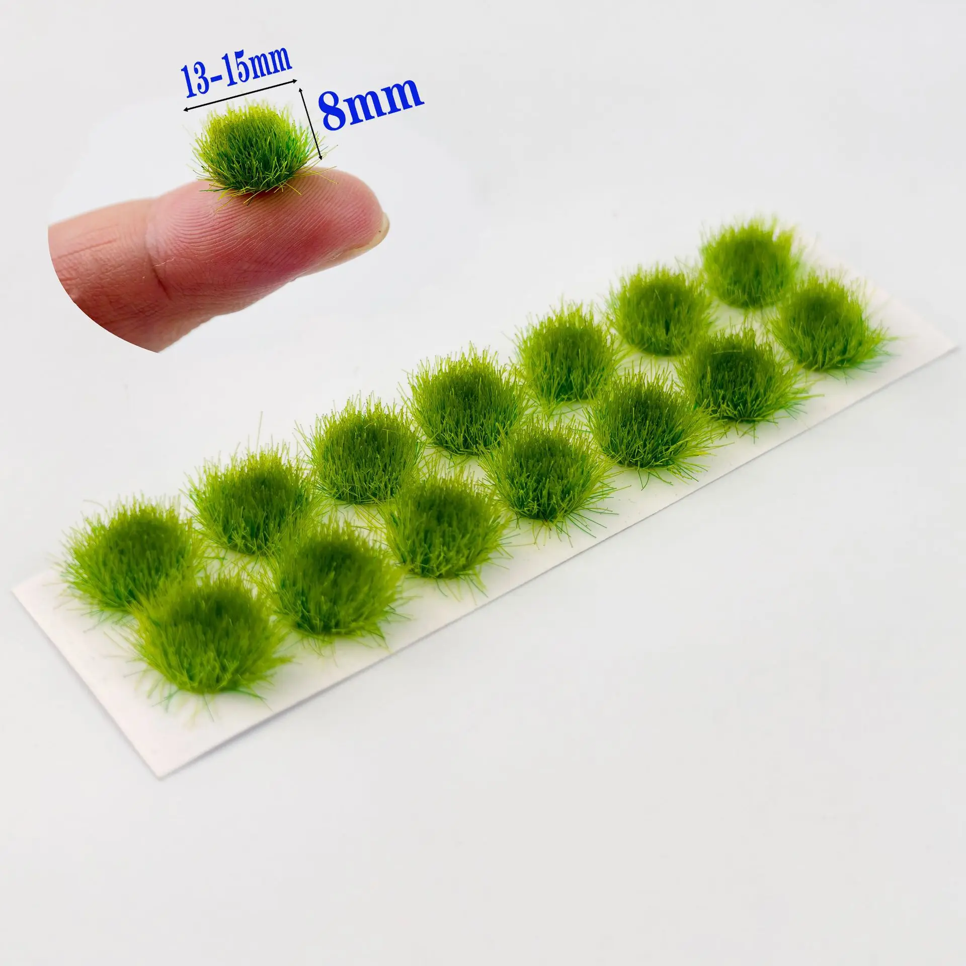 Mini Static Grass Tufts 8.1mm for Model Scenes 6 Mini Static Grass Tufts 8.1mm for Model Scenes - Image 6