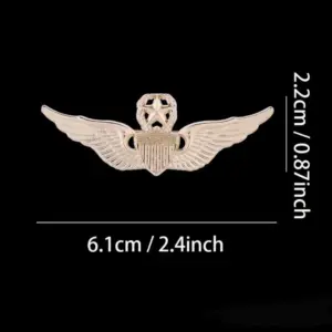 U.S. Air Force Insignia Pentagram Wings Brooch 10 Sbe32806ed0354953bfbfeeec2a328f8fL