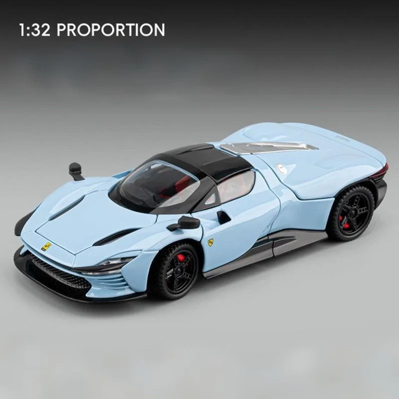 1:32 Red Diecast Sports Car Model 9 1:32 Red Diecast Sports Car Model - Image 9