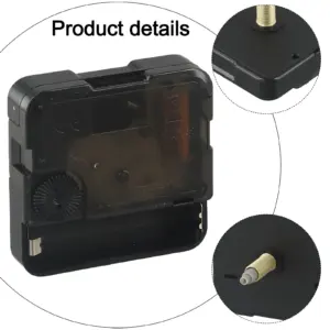 Silent Wall Clock Movement 56x56x16mm with Gold Shaft 11 Sbe44c221584745699166fd5d5779991e4