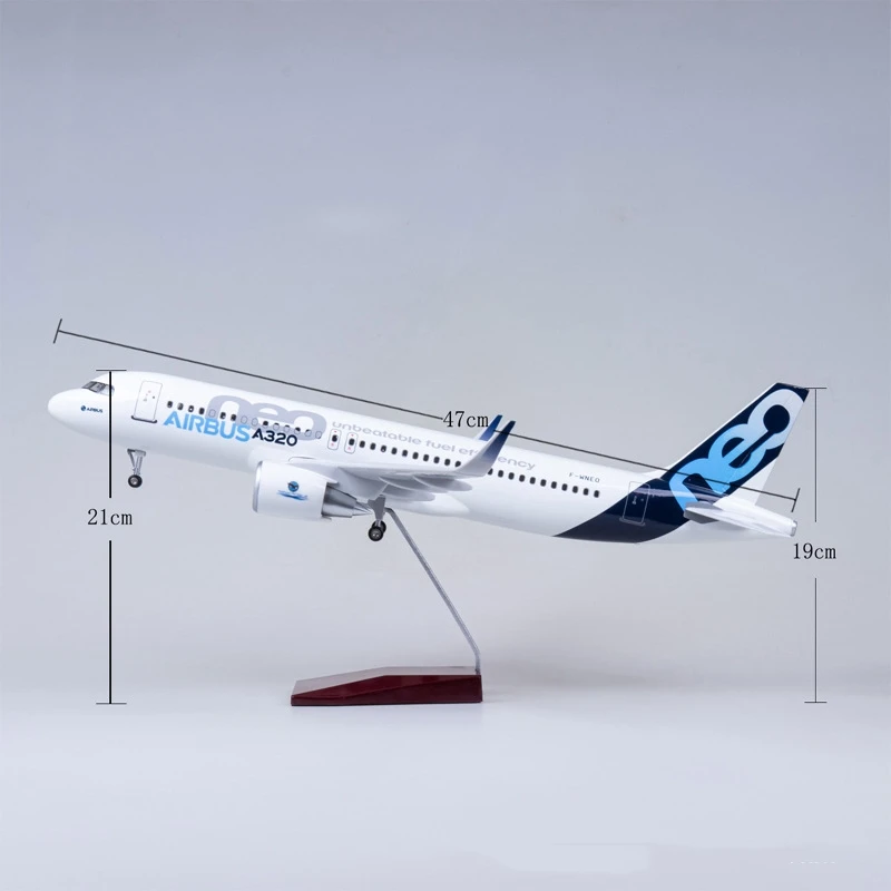 A320 Diecast Resin Model with LED Lights 5 A320 Diecast Resin Model with LED Lights - Image 5