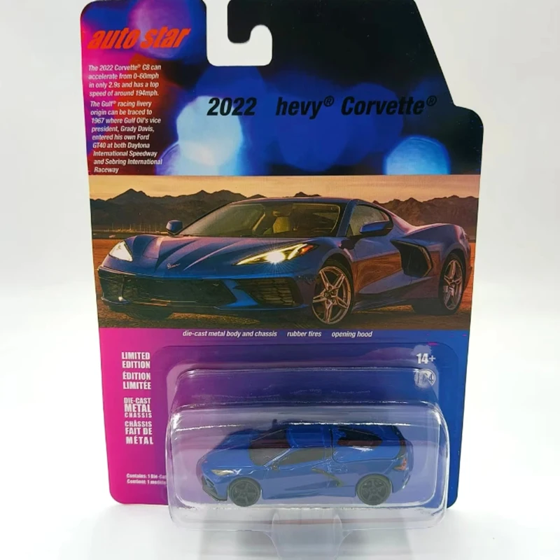 2022 Corvette 1/64 Diecast Model in Red 6 2022 Corvette 1/64 Diecast Model in Red - Image 6