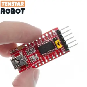 FT232RL USB to TTL Adapter Module 43x17mm, 3.3V/5V 9 Sbe72849b3af648cbb4bea433613b2999y