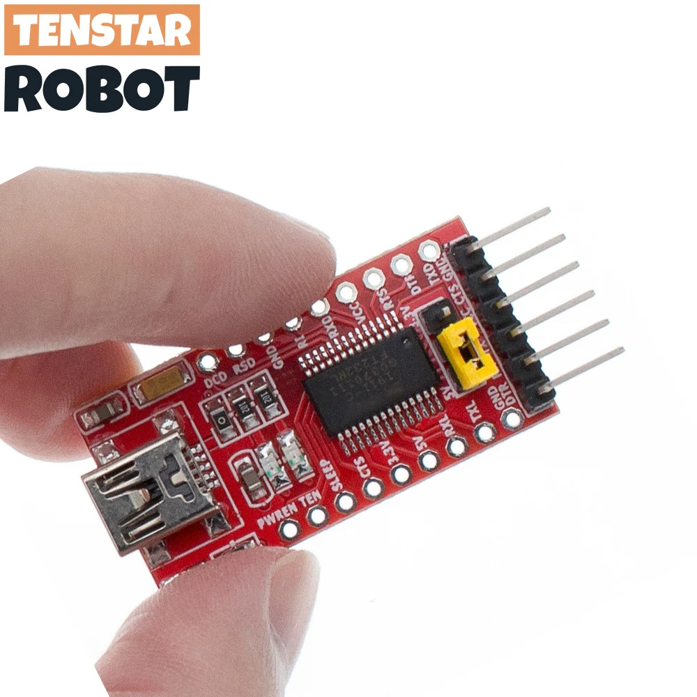 FT232RL USB to TTL Adapter Module 43x17mm, 3.3V/5V 2 FT232RL USB to TTL Adapter Module 43x17mm, 3.3V/5V - Image 2