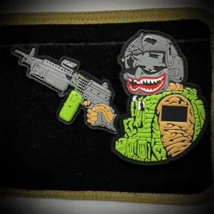 Military Helmet Patch Set with 3D Design 8 Sbe8f031f667a459e85f769a231581670o