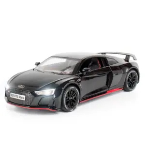 1:24 Green R8 V10 Plus Diecast Model 15 Sbe916d7175ba411d8aa3b45b7261e4c9H