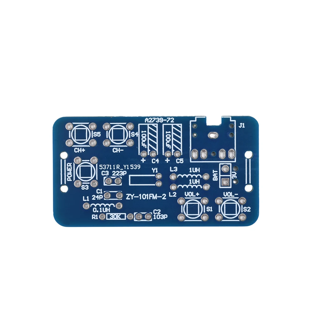 Blue DIY FM Radio Receiver Module 76-108MHz 4 Blue DIY FM Radio Receiver Module 76-108MHz - Image 4