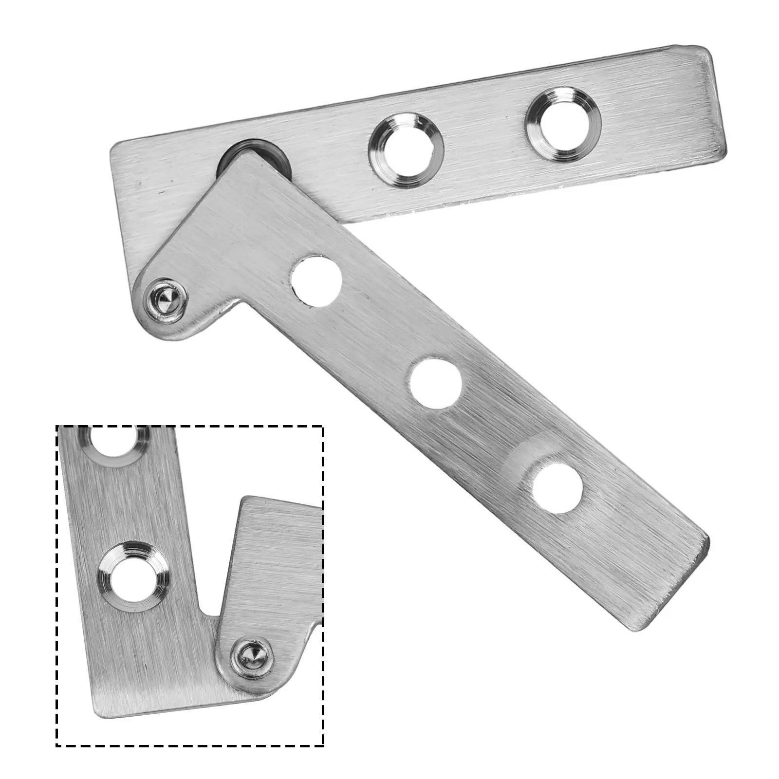 Stainless Steel Invisible Pivot Door Hinge S, M, L 3 Stainless Steel Invisible Pivot Door Hinge S, M, L - Image 3