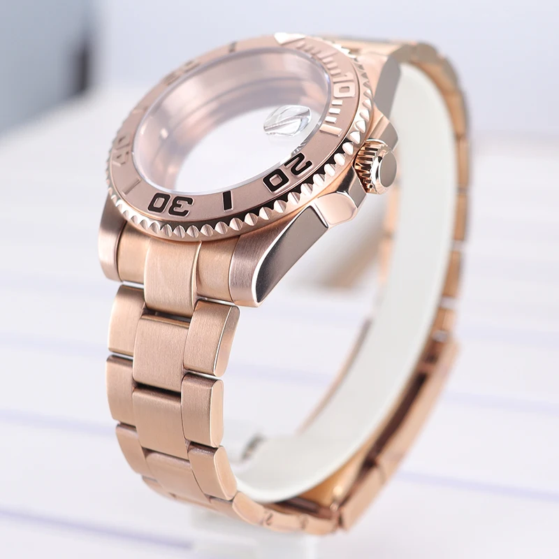 40mm Rose Gold Stainless Steel Watch Case Model RG4040 5 40mm Rose Gold Stainless Steel Watch Case Model RG4040 - Image 5