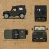 1:10 Scale Suzuki LJ Off-Road RC Vehicle
