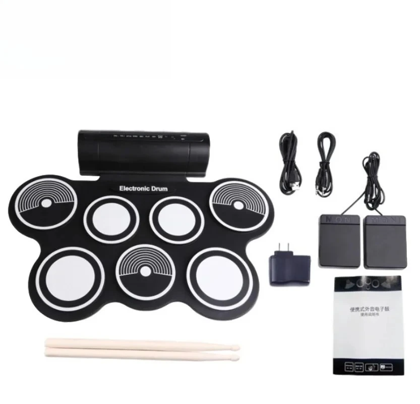 MD759 Hand-Rolled Electronic Drum Kit 4 MD759 Hand-Rolled Electronic Drum Kit - Image 4