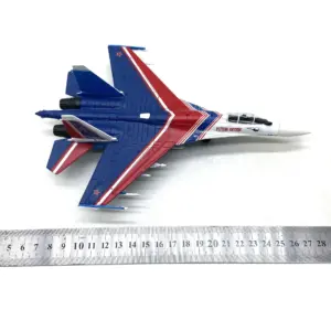 Russian Su-35 Fighter Jet Model, 1:100 Scale 12 Sbefe549bf164458c846f4122652b685dD