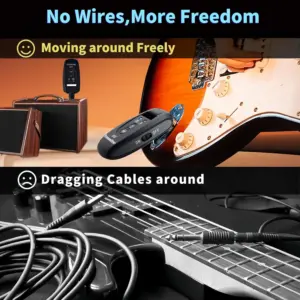 Wireless Guitar System with 2.4GHz Connectivity 10 Sbf0c61d21f374fd3be9238895bd291efI