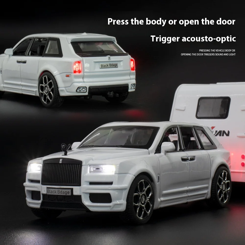 Diecast Rolls-Royce Cullinan RV Model 1:32 Scale 5 Diecast Rolls-Royce Cullinan RV Model 1:32 Scale - Image 5