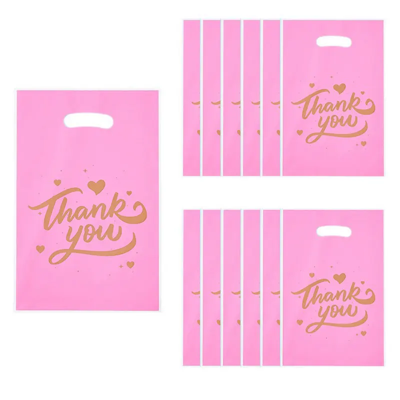 Pink Thank You Gift Bags for Celebrations 6 Pink Thank You Gift Bags for Celebrations - Image 6