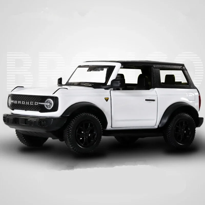 Ford Bronco 1:36 Alloy Diecast Model with Sound 7 Ford Bronco 1:36 Alloy Diecast Model with Sound - Image 7