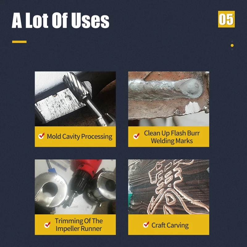 Premium Tungsten Carbide Milling Cutter Set 6 Premium Tungsten Carbide Milling Cutter Set - Image 6