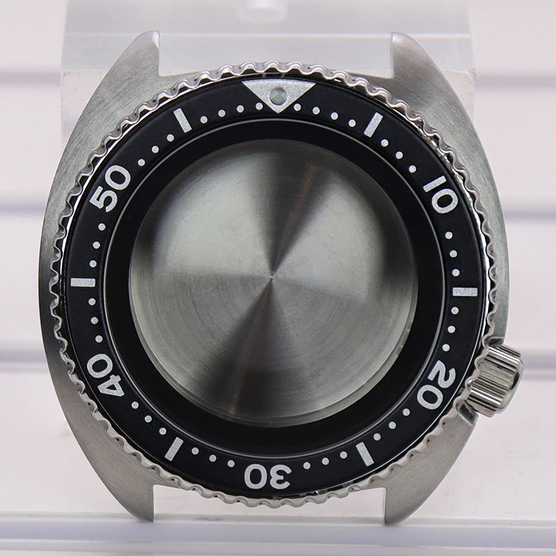 45mm Stainless Steel Dive Watch Case for Automatic Movements 1 45mm Stainless Steel Dive Watch Case for Automatic Movements