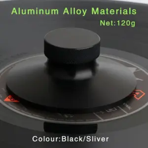 Aluminum Disc Stabilizer for Vinyl & CDs 9 Sbf7fe0e8fbc44dc6a20e0fbaf8b4ae52s