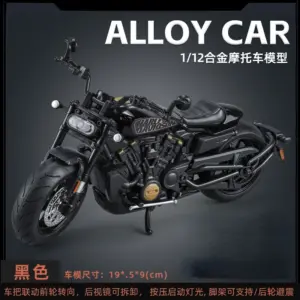 Harley SPORTSTER S 1:12 Diecast Model Collector's Item 19 Sbf81ae212c2d4edfa77fb1a8d09e8db2G