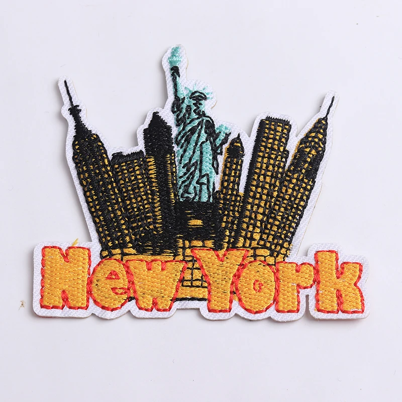 Set of 5 New York City Embroidered Patches 4 Set of 5 New York City Embroidered Patches - Image 4