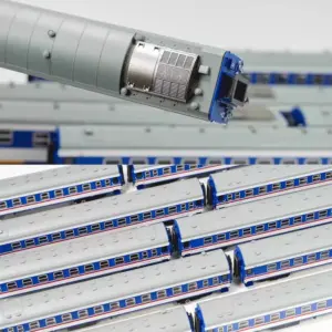 N-Scale 1/160 Passenger Train Set with Lights 13 Sc01ccad070ed4d35a5fe35ae636cd5dfT