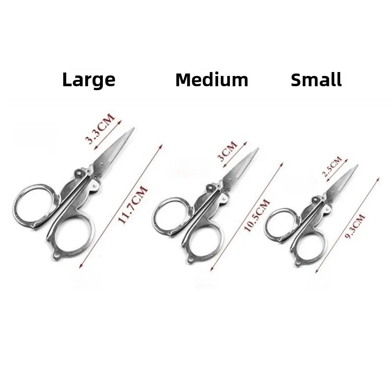 Multi-Purpose Stainless Steel Folding Scissors Set 6 Multi-Purpose Stainless Steel Folding Scissors Set - Image 6