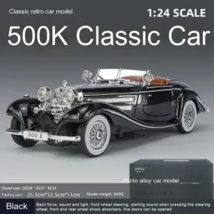 Vintage Benz 500K Diecast Model 1:24 Scale 16 Sc05df81898444776b45d55d32768fc58M