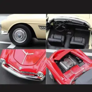 WELLY 1:24 BMW 507 Vintage Car Model 15 Sc06820f507e04f0aaa87d94b988bf53ew