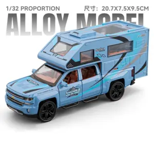 Diecast Silverado RV Model in 1:32 Scale 16 Sc07b49a04be5464e9a2836c33553a4e87
